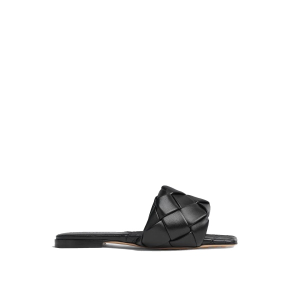 Sandale BOTTEGA VENETA Intrecciato leather flat sandals