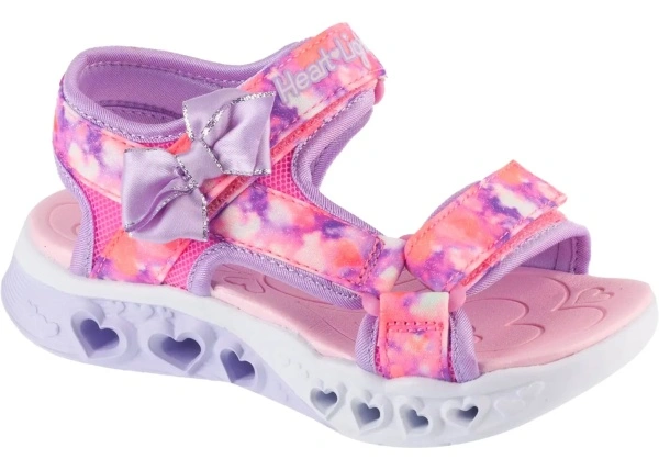 Sandale S-Lights: Flutter Hearts Sandal - Blurry Love