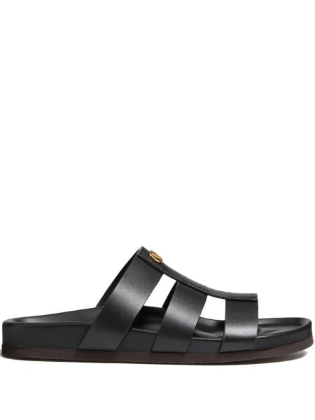Sandale Valentino Garavani negre din piele