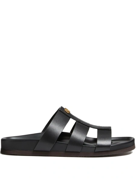Sandale Valentino Garavani negre din piele