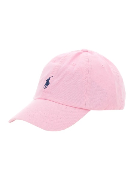 Sapca Baseball Cap with Embroidered Pony Logo on the Front in Light Blue Cotton for Women