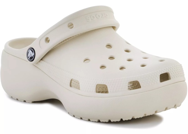 Slapi Classic Platform Clog W Bone 206750 - 2Y2