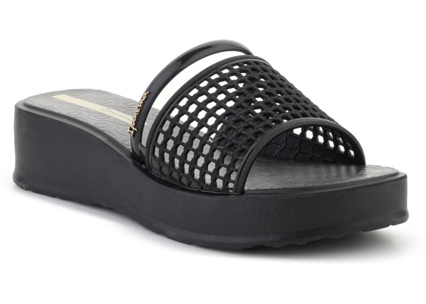 Slapi ESSENCE FEM BLACK/BLACK/YELLOW