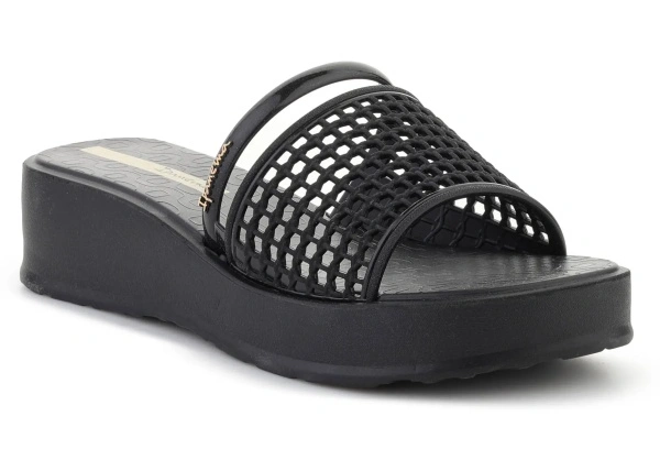Slapi ESSENCE FEM BLACK/BLACK/YELLOW