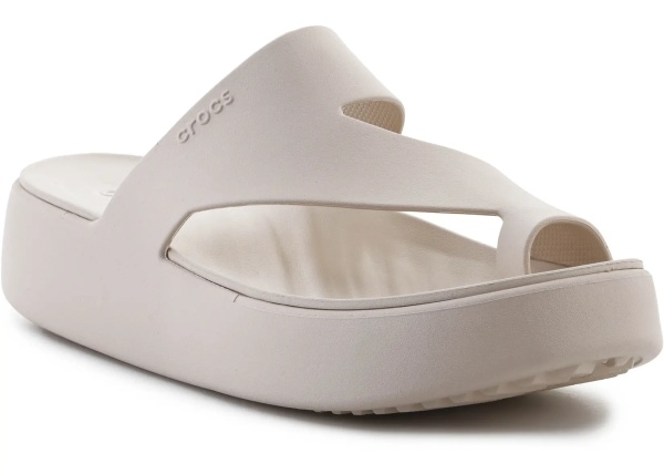 Slapi Getaway Platform Toe Loop Sandstone