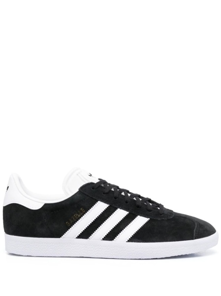 Sneakers adidas Originals negri din piele intoarsa