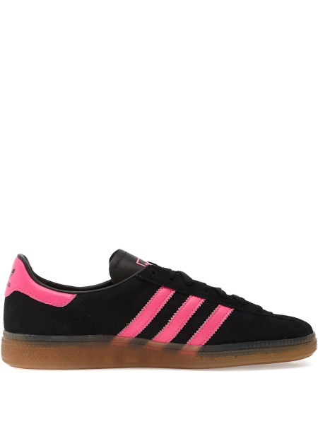 Sneakers adidas Originals negri din piele si piele intoarsa