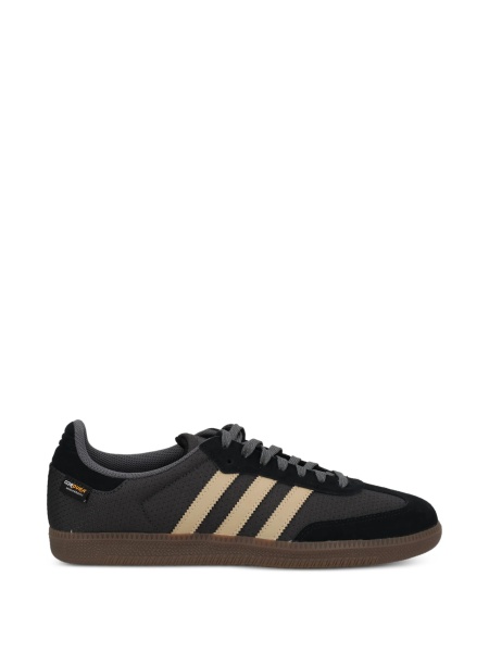 Sneakers adidas Originals samba negri din material textil si piele intoarsa
