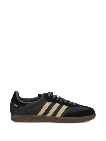 Sneakers adidas Originals samba negri din material textil si piele intoarsa