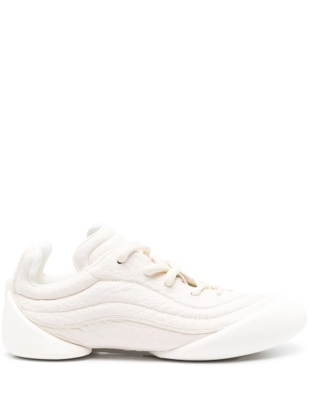 Sneakers Alexander McQueen albi din piele