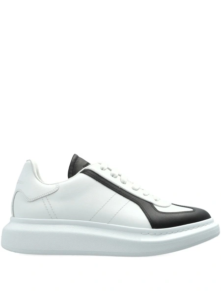 Sneakers Alexander McQueen albi din piele