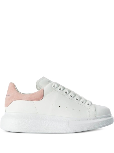 Sneakers Alexander McQueen albi din piele
