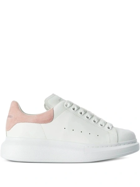 Sneakers Alexander McQueen albi din piele