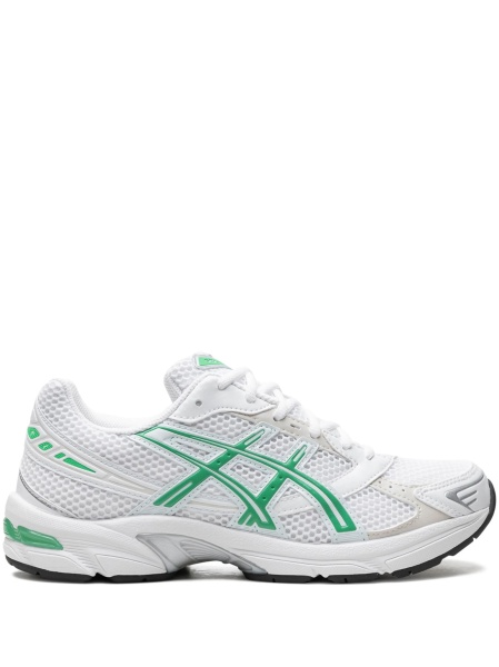 Sneakers ASICS albi din material textil