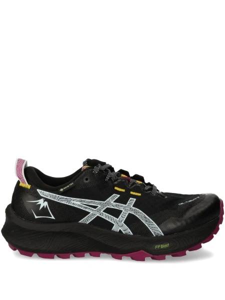Sneakers ASICS negri din material textil