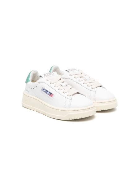 Sneakers AUTRY albi din piele