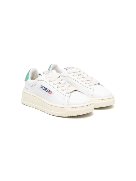 Sneakers AUTRY albi din piele