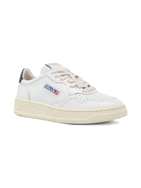 Sneakers AUTRY albi din piele