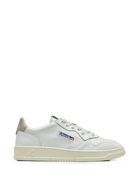 Sneakers AUTRY albi din piele