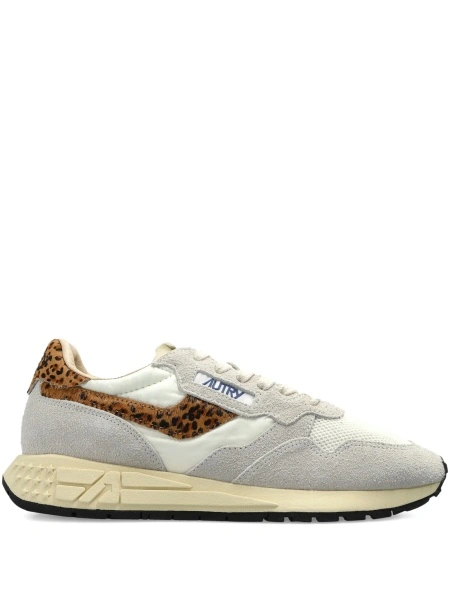 Sneakers AUTRY gri din nylon si piele
