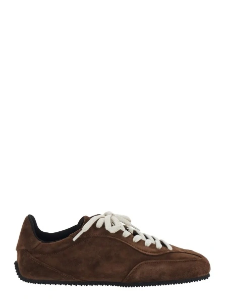 Sneakers AXEL ARIGATO maro din piele intoarsa