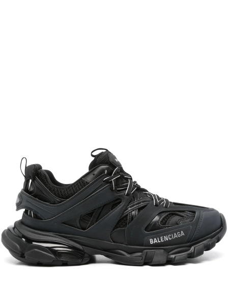 Sneakers Balenciaga track negri din polyester si poliuretan