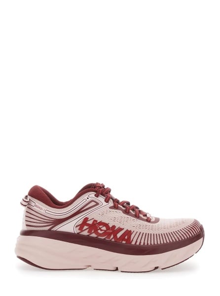 Sneakers 'Bondi 7' Pink low top sneakers with logo lettering on the side in Tech Fabric unisex