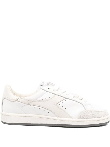 Sneakers Diadora albi din piele