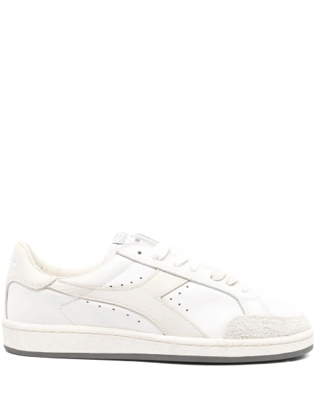 Sneakers Diadora albi din piele