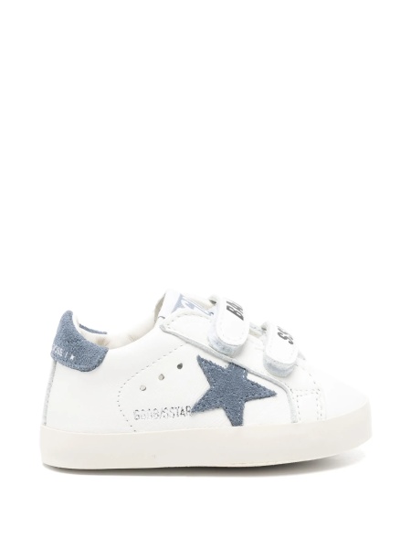 Sneakers Golden Goose albi din piele