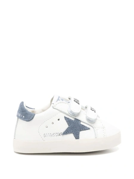 Sneakers Golden Goose albi din piele