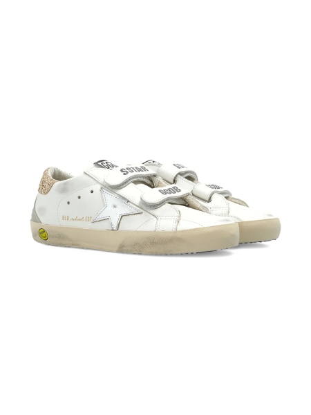 Sneakers Golden Goose neutri din piele