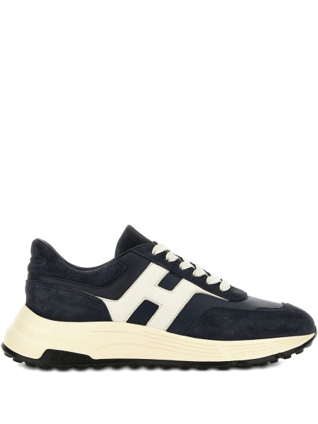 Sneakers Hogan albastri din piele