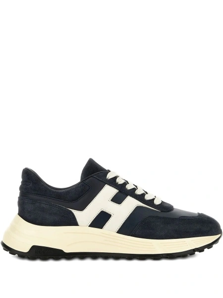 Sneakers Hogan albastri din piele