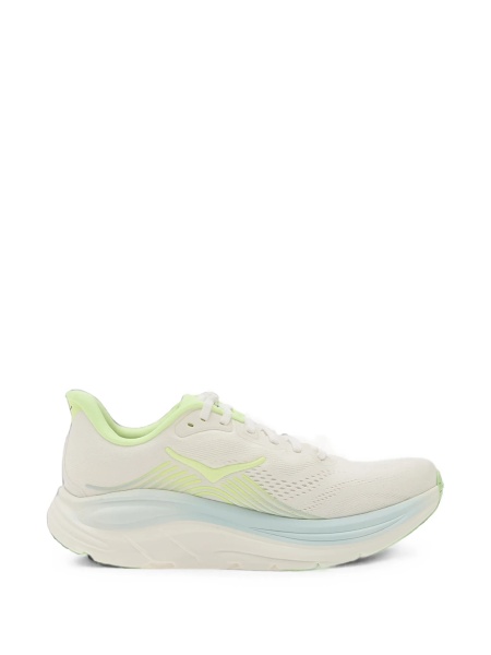 Sneakers Hoka One One albi din plasa