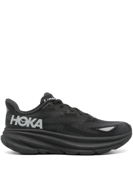 Sneakers Hoka One One negri din material textil si poliuretan