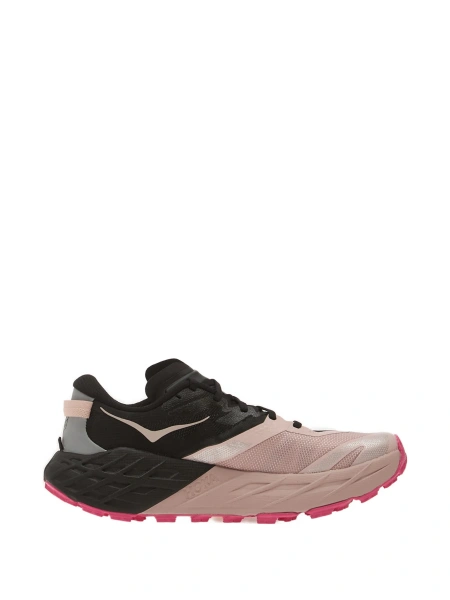 Sneakers Hoka One One negri din material textil
