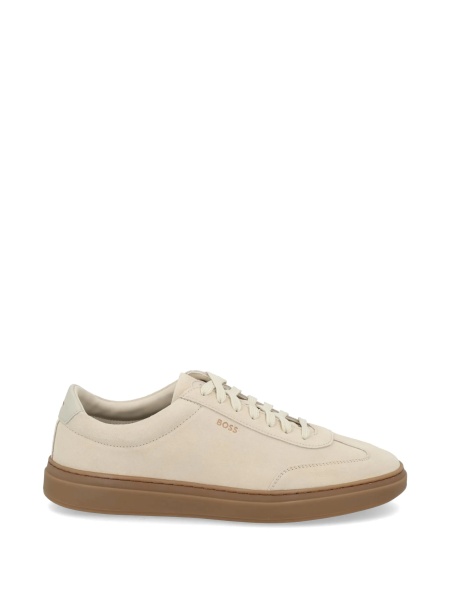 Sneakers Hugo Boss neutri din piele