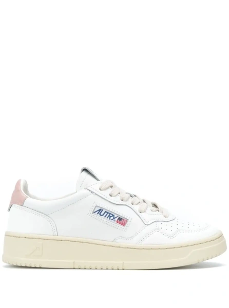 Sneakers Medalist Low Sneakers with rubber sole and white leather upper unisex