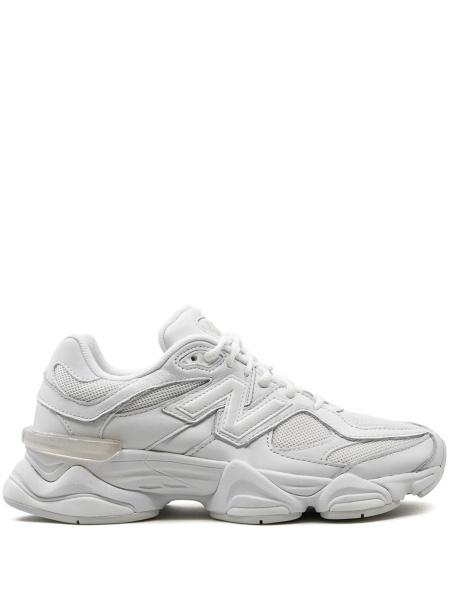 Sneakers New Balance albi din piele si plasa