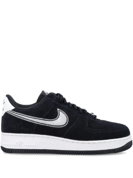 Sneakers Nike air force 1 negri din piele intoarsa