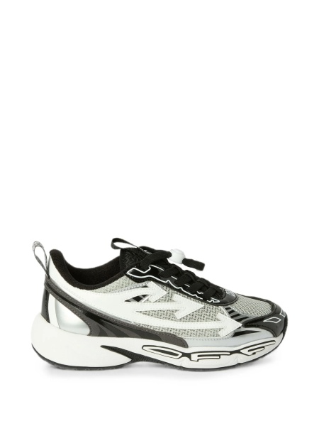 Sneakers Off-White gri din nylon si polyester