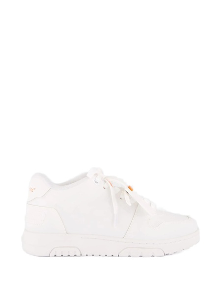 Sneakers Off-White Out of Office albi din tpu si piele