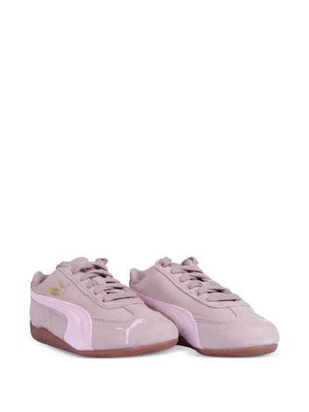 Sneakers Puma Kids roz din piele intoarsa