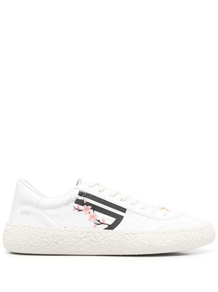 Sneakers PURAAI albi din piele