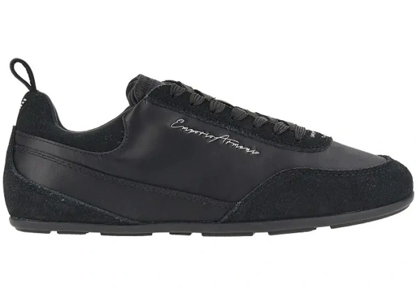Sneakers Satin and suede leather sneakers
