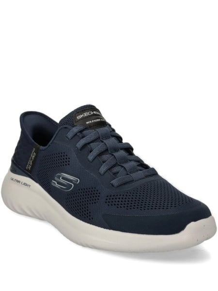 Sneakers SKECHERS albastri din material textil