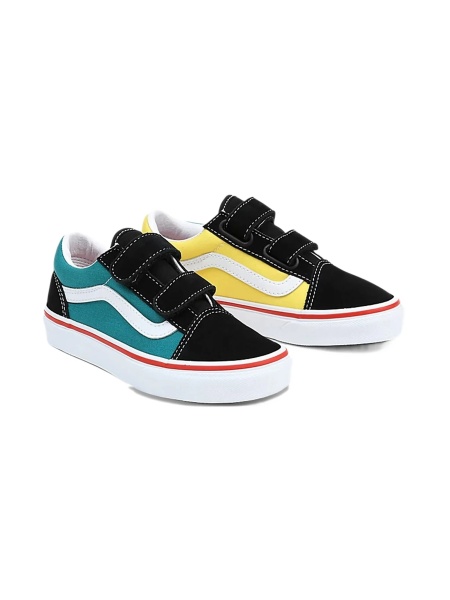 Sneakers Vans negri din material textil