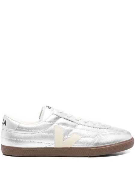 Sneakers VEJA argintii din piele