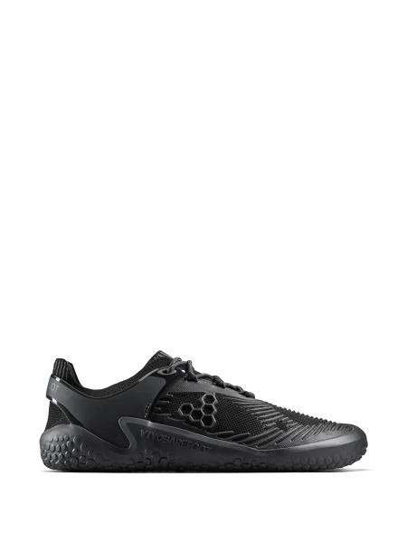 Sneakers Vivobarefoot negri din poliester reciclat